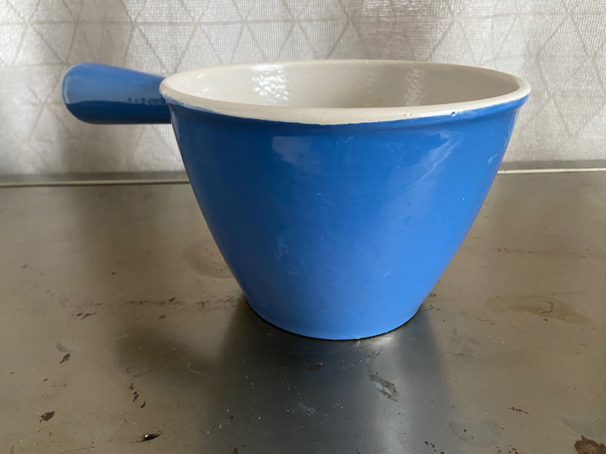 Le Creuset cast iron pan