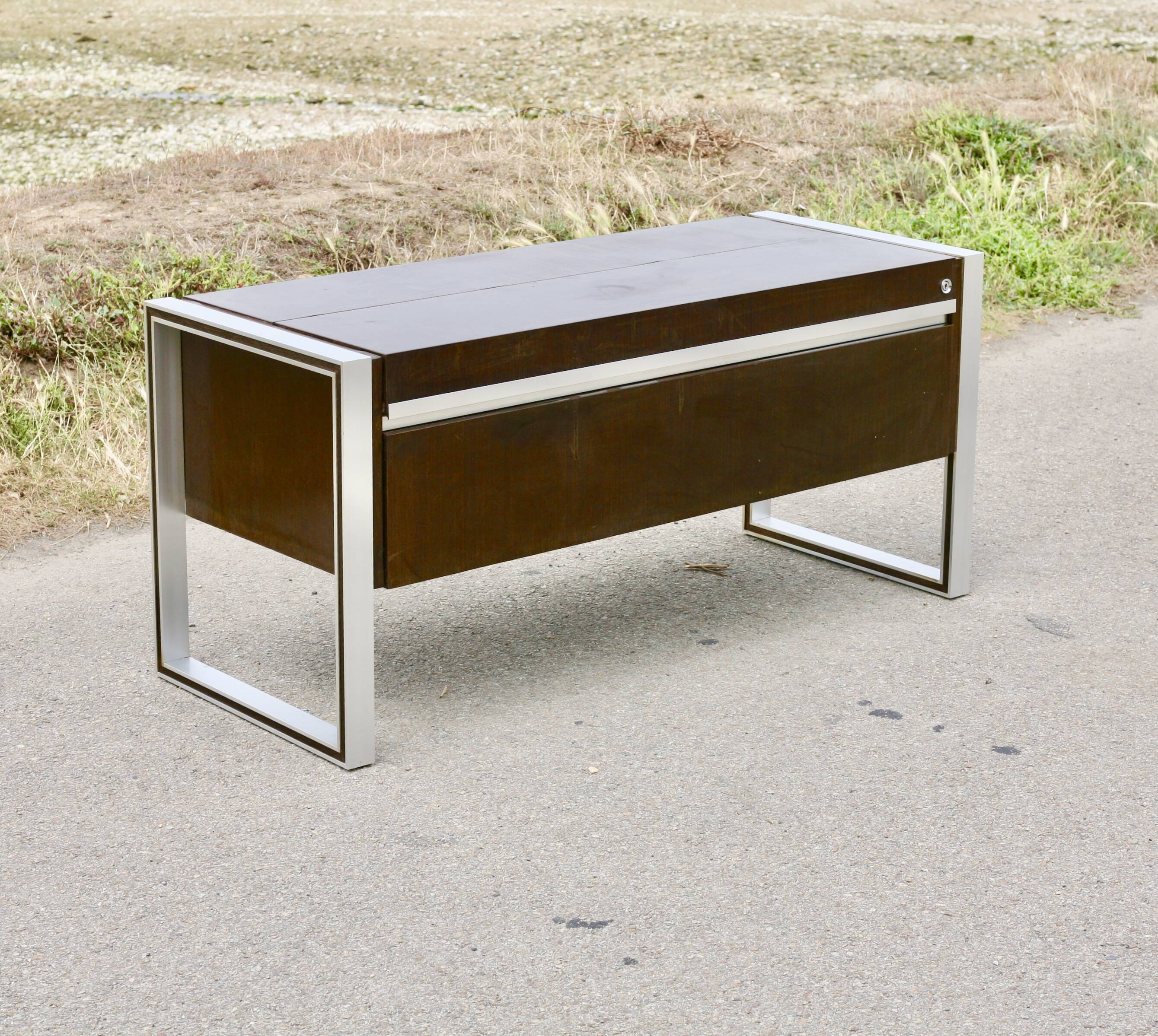Claude Gaillard secretary sideboard, 1970s