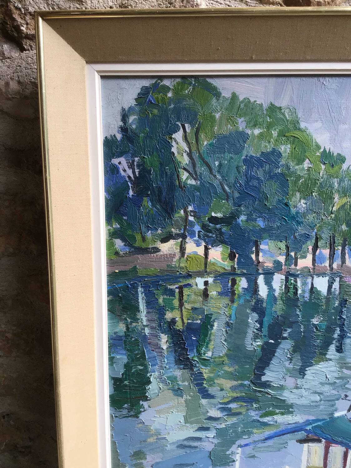 Micheline Masse painting