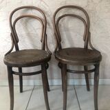 Pair of bistro chairs