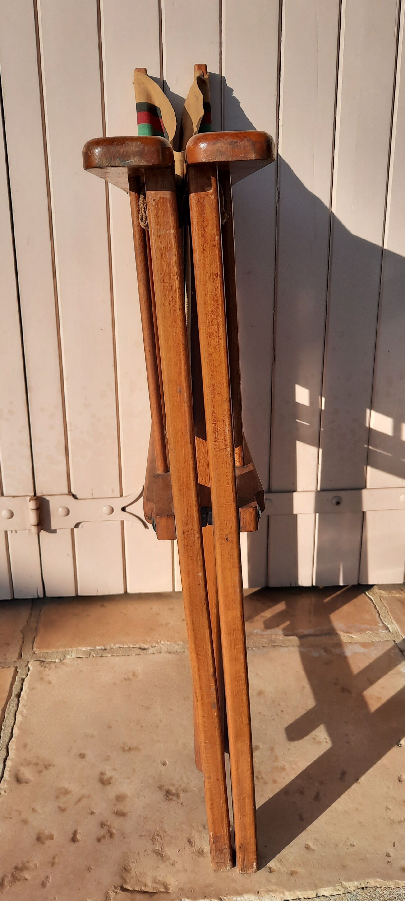Lot de 5 fauteuils pliants vintage années 60