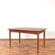 Mid-century Danish teak extendable dining table, 1960s.