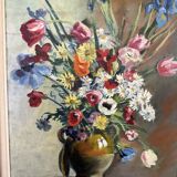 Oil on canvas still life signed Bellenger.