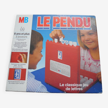 Jouet ancien jeu société le pendu mb 1983