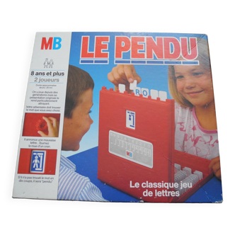 Jouet ancien jeu société le pendu mb 1983