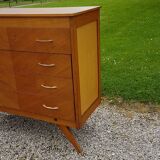 Chest of drawers years 60 feet compass