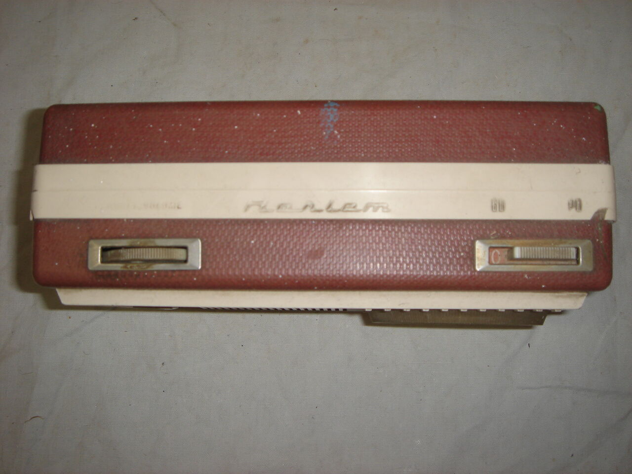 old Philco Harlem 1960 radio station