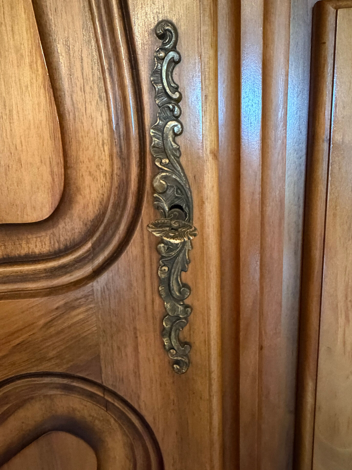 Solid walnut sideboard