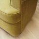 Green velour sofa, Danish design, 1960s, production: Denmark
