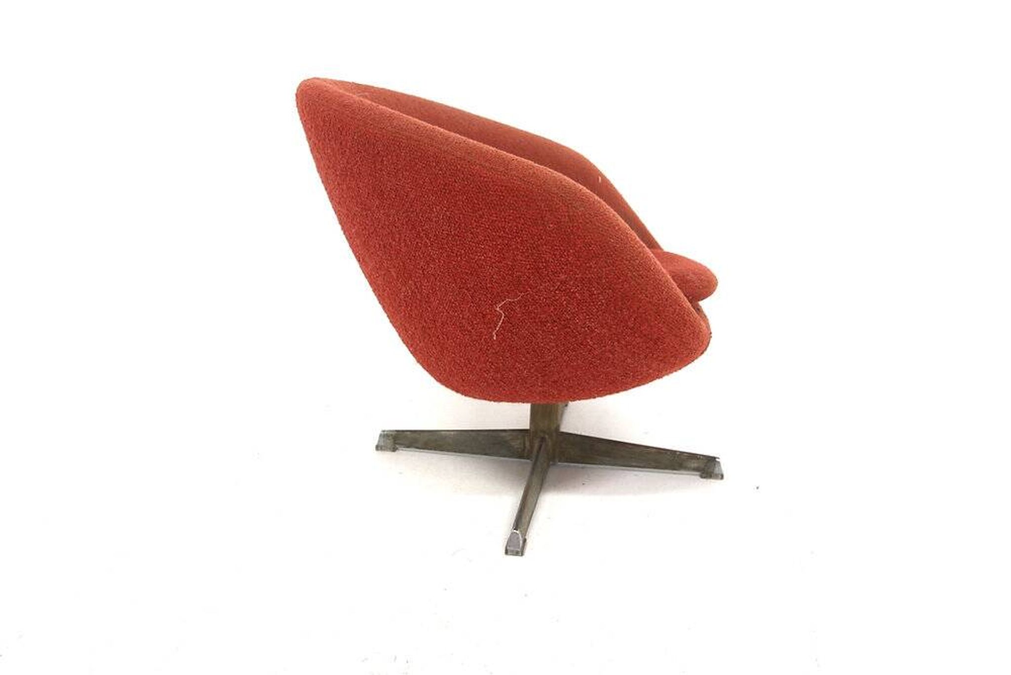 Scandinavian swivel armchair, Sweden, 1960