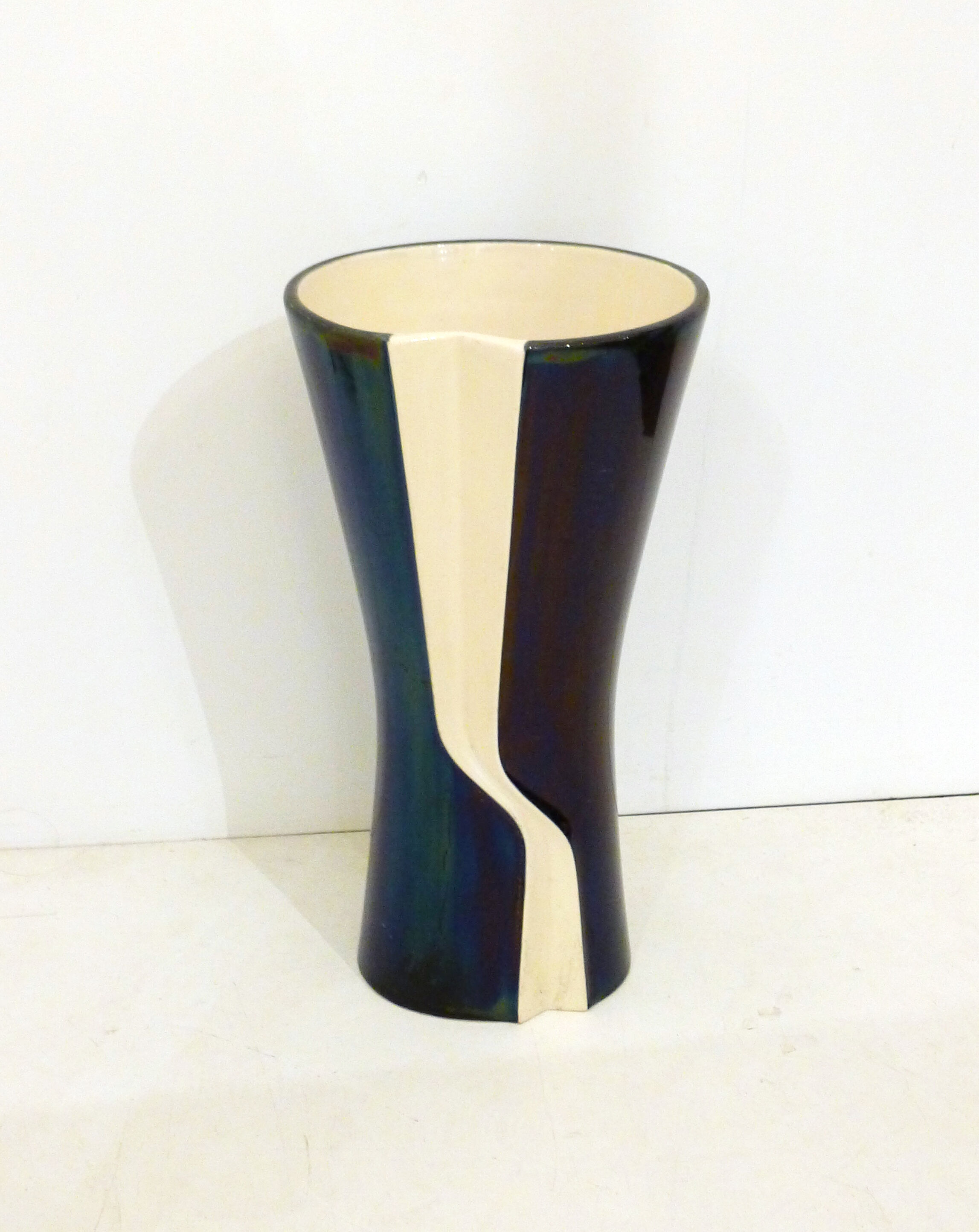 Large graphic vase Verceram