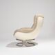 MICHEL CADESTIN KARATE LEATHER ARMCHAIR, 1970s