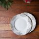 Villeroy and Boch ivory and gold edging service 52 pcs