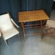 Salon de jardin imitation bambou