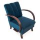 Two H-227 armchairs from the 1930s, designed by J. Halabala, Art Deco style, Czechoslovakia