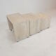 Set of 3 Italian Travertine Nesting Tables, 1980s