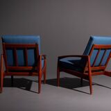 Armchairs by Kai Kristiansen for Magnus Olesen in 1955