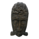 African tribal mask in carved wood - decorative ethnic art