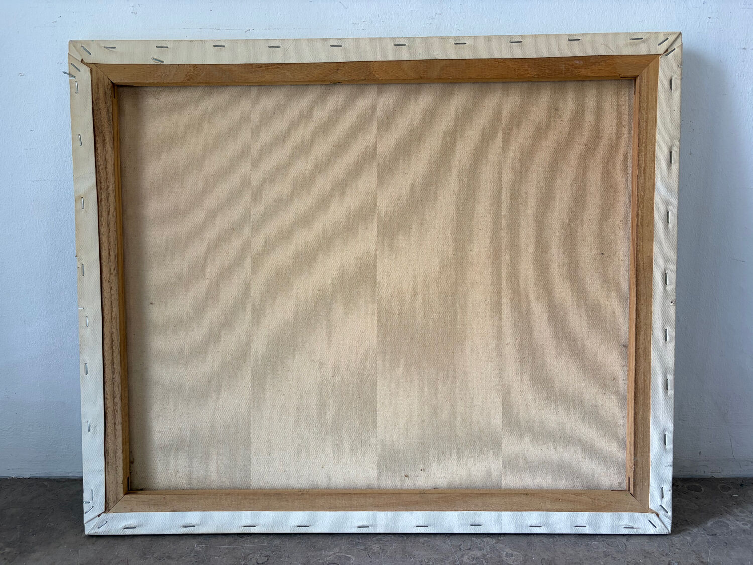 The flower market, oil on canvas signed Luga.