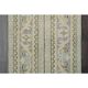 Vintage Turkish Oushak Handmade Wool Cotton Beige Runner Rug 71x315
