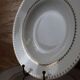 Set of 6 deep porcelain plates Golden Frise