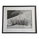 Vintage silver print photograph "The Dune" from the 1970s, framed 52x42 cm.