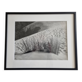 Photographie argentique vintage “La Dune” années 70  encadrée 52x42 cm