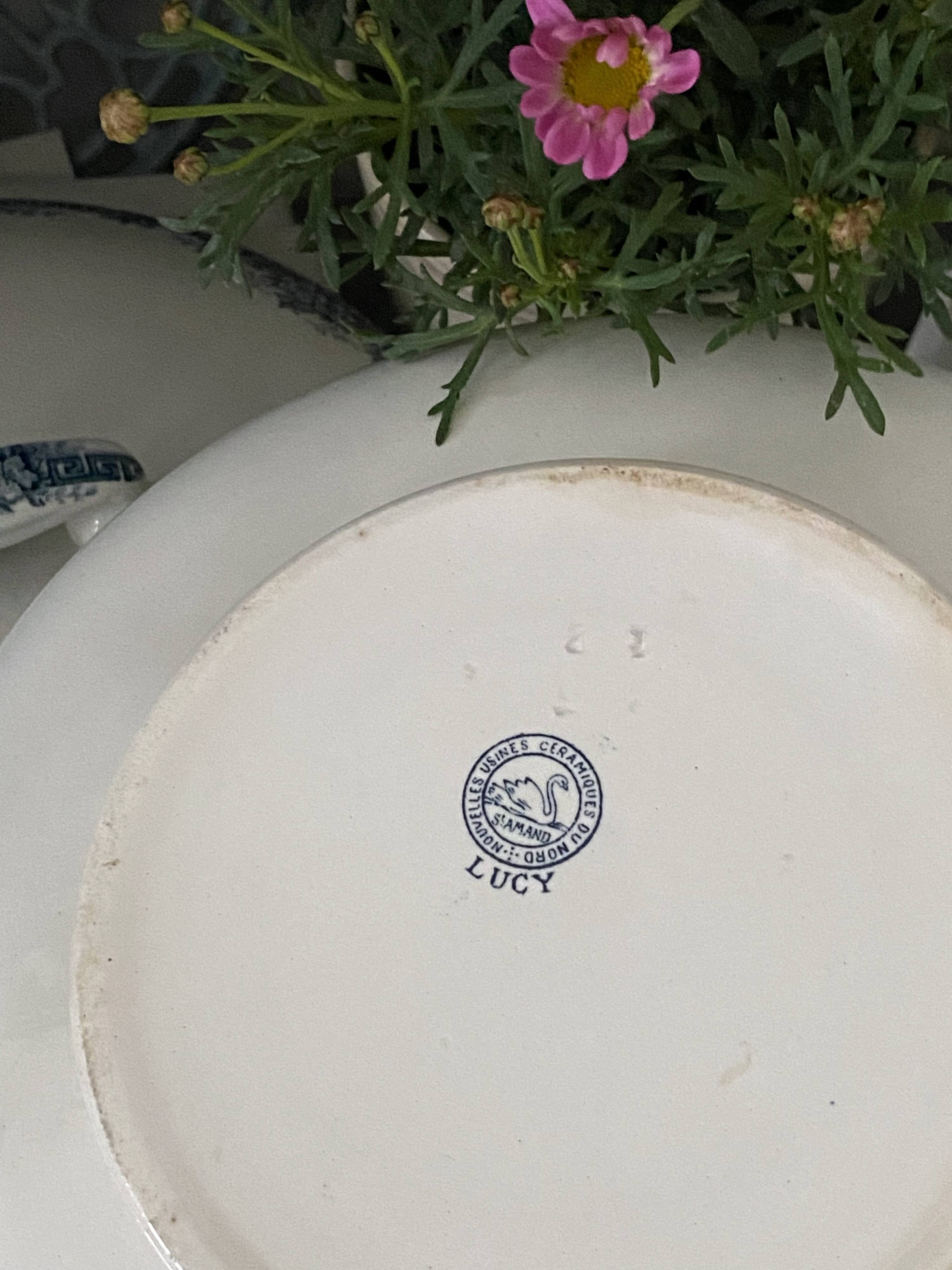 Soupière faïence de St Amand