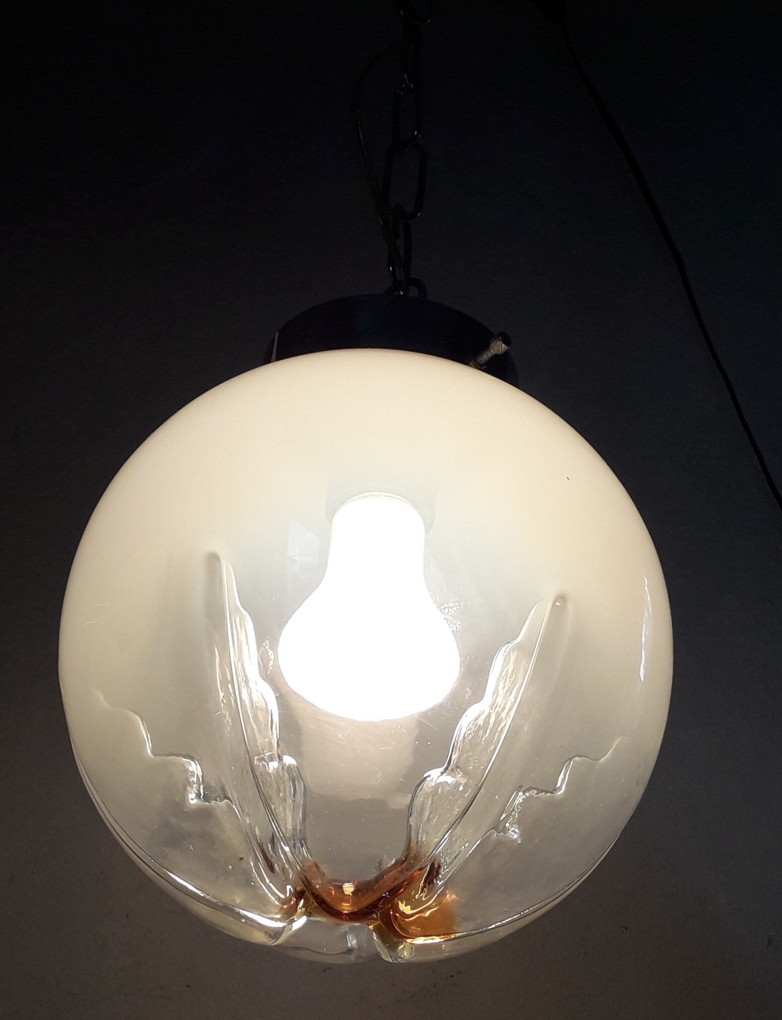 Murano globe hanging 70 years