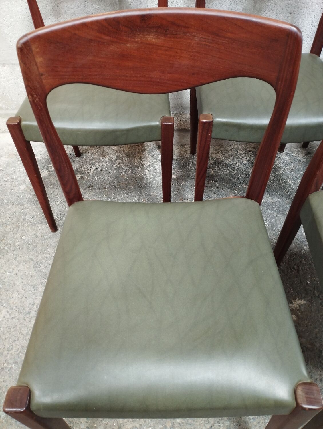 Scandinavian teak chairs