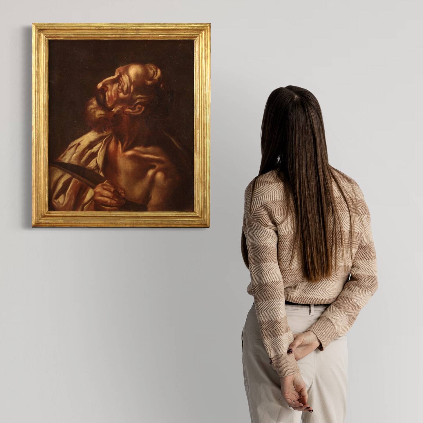 Religious framework from 17th century, Saint Bartholomew