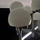 Lustre 8 feux gaetano sciolari italie 70