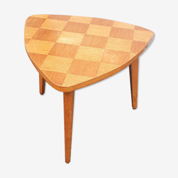 Vintage checkerboard table 1970