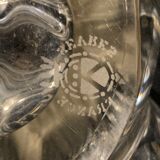 Pied de lampe en cristal de Sèvres, 1960