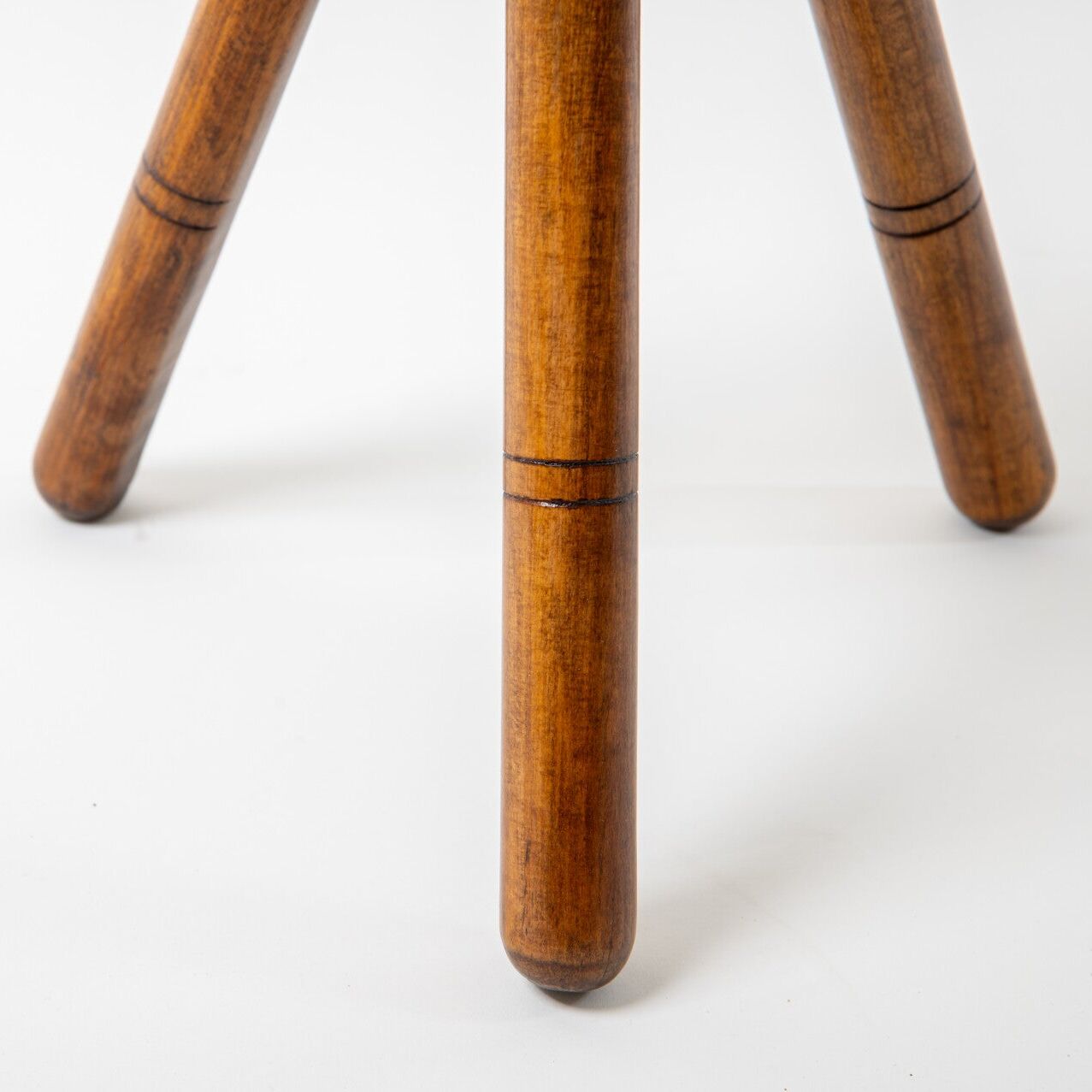 Small French cow milking stool, 1970s