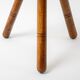 Small French cow milking stool, 1970s