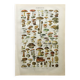 Old engraving 1897 - Mushrooms A. Millot - botanical plate