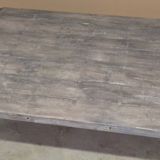 Industrial coffee table