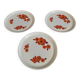 Assiettes dessert Arcopal fleur lotus