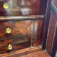 Empire secretary in mahogany, bronze and marble with secret drawers.
