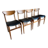 Suite de 4 chaises rénovées