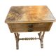 Table de salon / travailleuse ancienne en bois – XIXe siècle