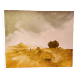 Dreamlike oil painting on canvas by Jean Guy Berlanger