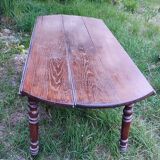 Table a volets ovale en chêne 190cm