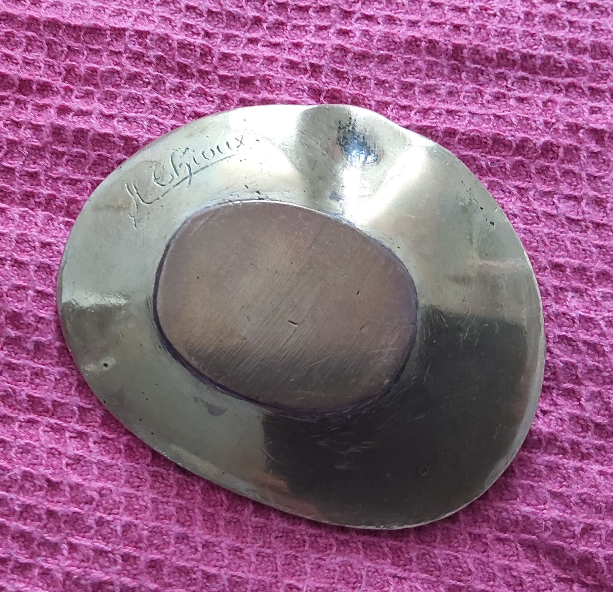 Petit cendrier bronze