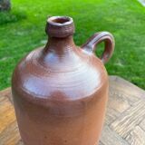 Set of 3 brown terracotta basins