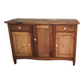 Base de commode en pin de campagne, sud de l'Italie, fin du XIXe siècle