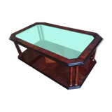 Mahogany bramble coffee table and elm magnifying glass
