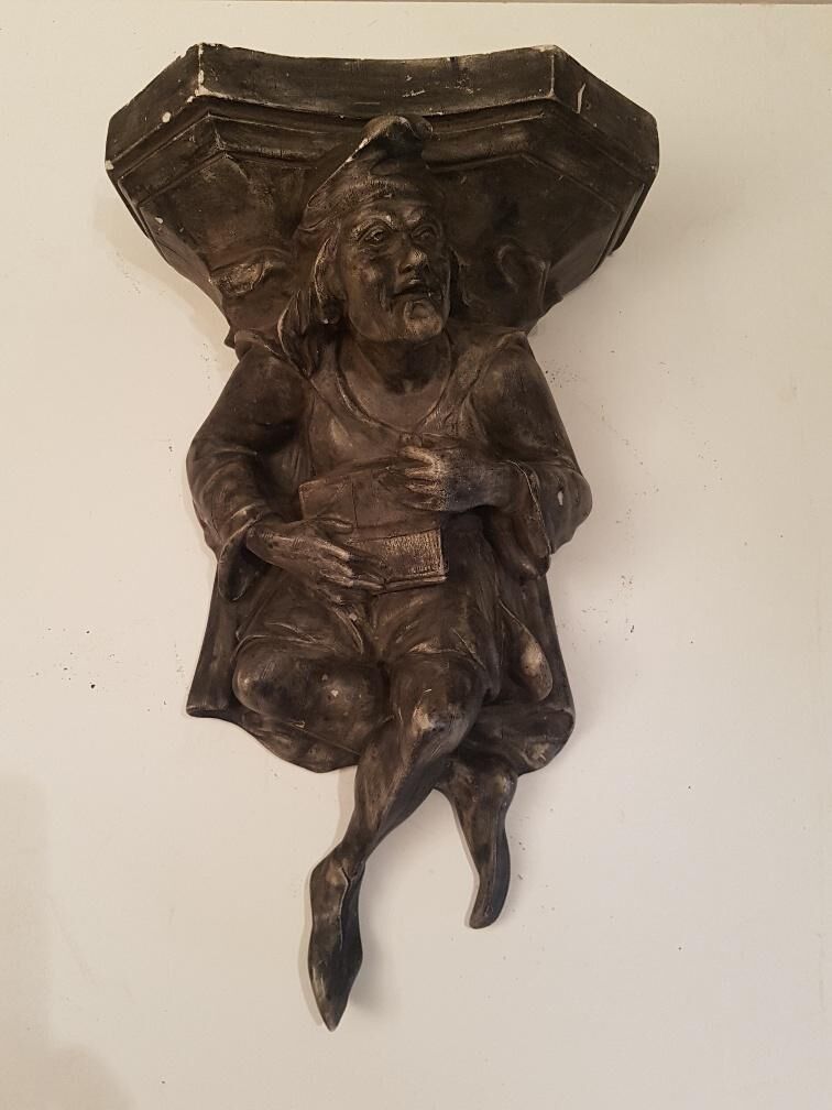 Plaster wall console