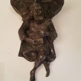 Plaster wall console